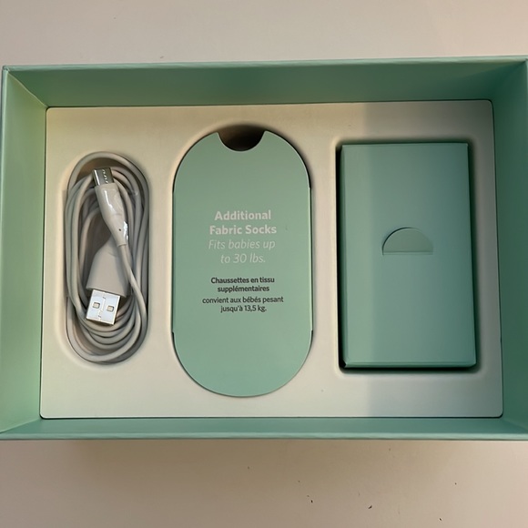 Owlet Dream Sock - Deep Sea Green - Picture 7 of 12